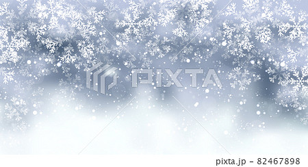 クリスマス　雪　風景　背景 82467898