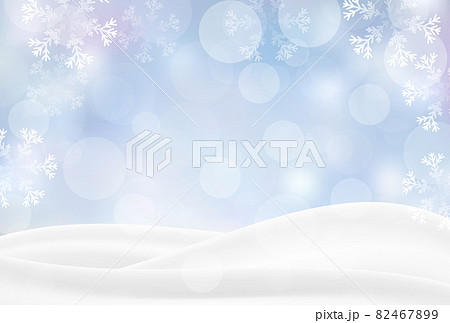 クリスマス　雪　風景　背景 82467899