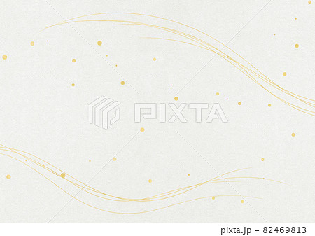 和風背景素材　ススキ　ホタル　　【XLでA3size-350dpi】 82469813