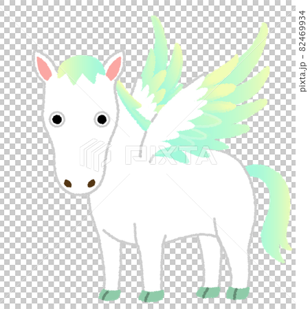 ペガサスのイラスト 82469934