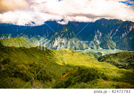 立山黒部アルペンルート大観峰絶景 82472783