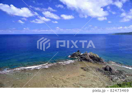 奄美大島の公園から見える海岸風景 大和大金久 奄美大島の公園から見える海岸風景 大和大金久 82473469