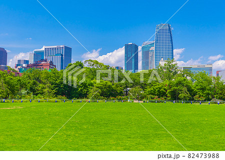【東京の都市風景】芝公園周辺の風景 82473988