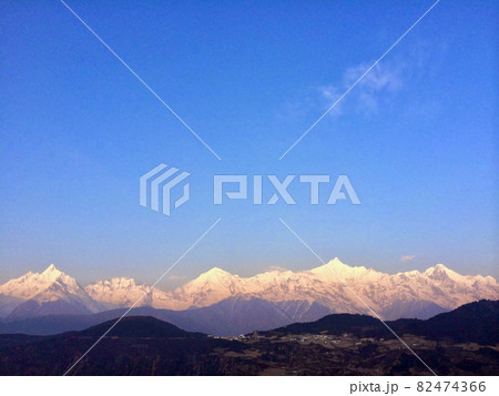 中国雲南省　チベット仏教の聖地　梅里雪山 82474366