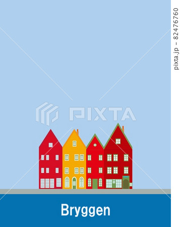 ブリッゲン bryggen ベルゲン bergen ノルウェー norway ブリッゲン bryggen ベルゲン bergen ノルウェー norway 82476760