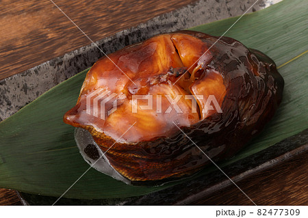 銀だらの照り焼きの写真素材