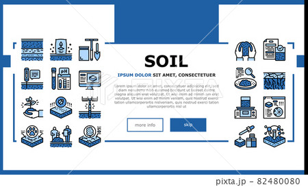 Soil Testing Nature Landing Header Vector 82480080