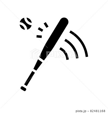 baseball team sport game glyph icon vector illustration baseball team sport game glyph icon vector illustration 82481168