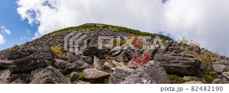 秋の八ヶ岳連峰 編笠山登山 秋の八ヶ岳連峰 編笠山登山 82482190