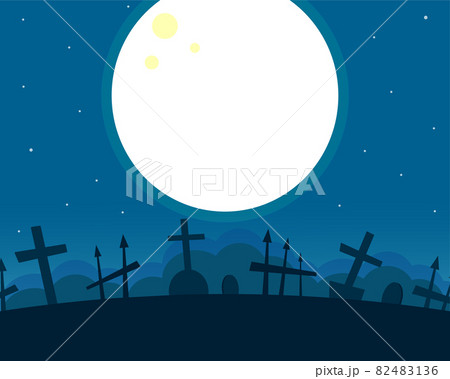 Night cemetery, Idea for Halloween Night cemetery, Idea for Halloween 82483136