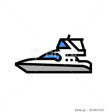 sedan bridge boat color icon vector illustration sedan bridge boat color icon vector illustration 82483297