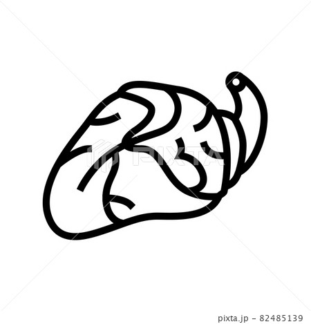 heart chicken line icon vector illustration heart chicken line icon vector illustration 82485139