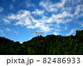 高圧線の高圧鉄塔 82486933