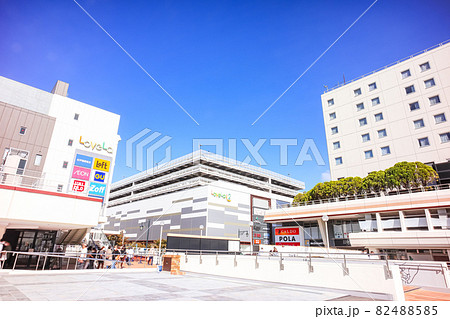新潟市 万代の街並み 82488585