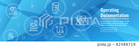 Standard Procedures for Operating a Business - Manual, Steps, and Implementation including outline icon sop web header banner Standard Procedures for Operating a Business - Manual, Steps, and Implementation including outline icon sop web header banner 82488719