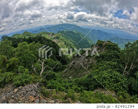 会津朝日岳からの会津駒ヶ岳 会津朝日岳からの会津駒ヶ岳 82491294
