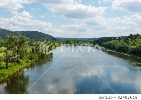 Ufa river, Sverdlovsk Oblast Ufa river, Sverdlovsk Oblast 82492618