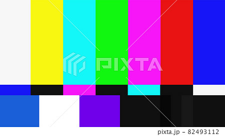 テレビカラーコードSMPTEタイプ3(彩度高いバージョン) 82493112