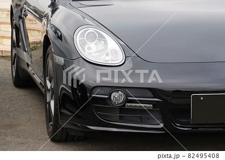 輸入車イメージ　ポルシェケイマンSのフロントマスク 82495408