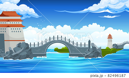 Bridges Landscape Composition 82496187