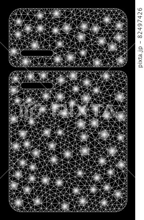 Flare Mesh Network Refrigerator with Flare Spots Flare Mesh Network Refrigerator with Flare Spots 82497426