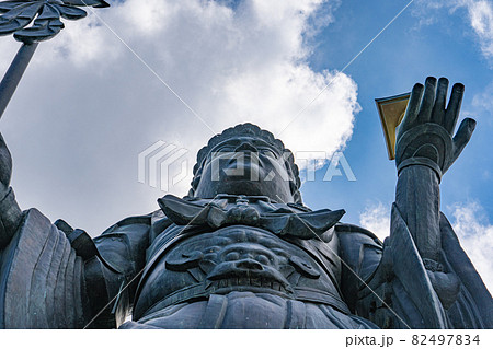 【第66番札所】雲辺寺　毘沙門天像【四国八十八箇所】 82497834