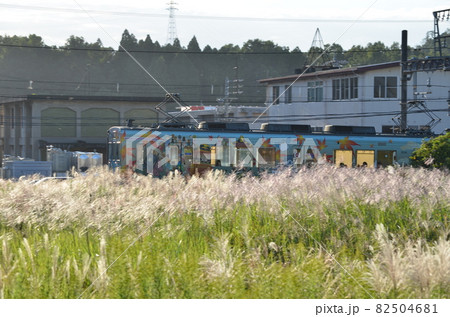 電車　秋の伊賀鉄道 82504681