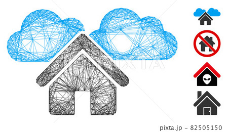 Linear Home Vector Mesh Linear Home Vector Mesh 82505150