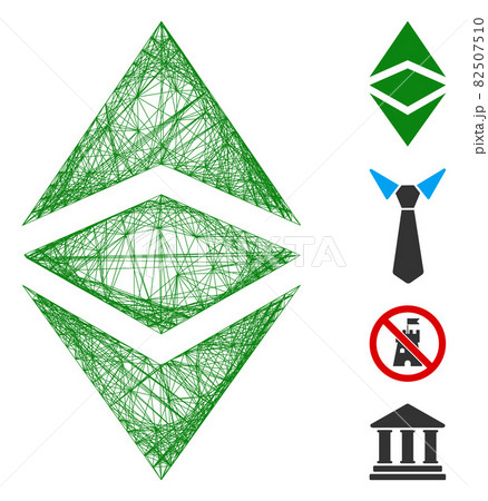 Network Ethereum Classic Vector Mesh 82507510