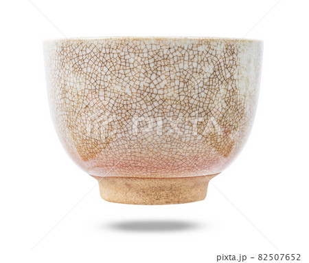 Old vintage ceramic cup isolated on white background. Old vintage ceramic cup isolated on white background. 82507652