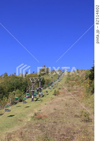 長野県志賀高原熊ノ湯から見た前山の風景 長野県志賀高原熊ノ湯から見た前山の風景 82514602