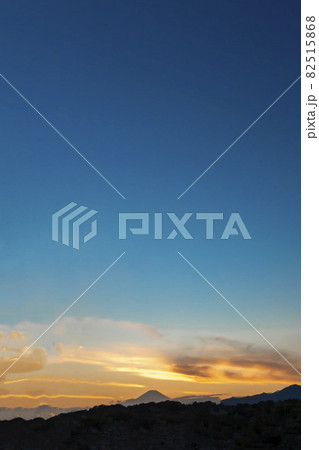 黄昏の富士 82515868