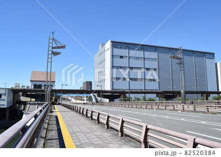 品川区 大井競馬場前駅前の街並み 品川区 大井競馬場前駅前の街並み 82520384