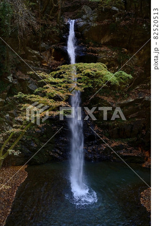 渡良瀬川支流の柱戸川の不動滝 渡良瀬川支流の柱戸川の不動滝 82520513