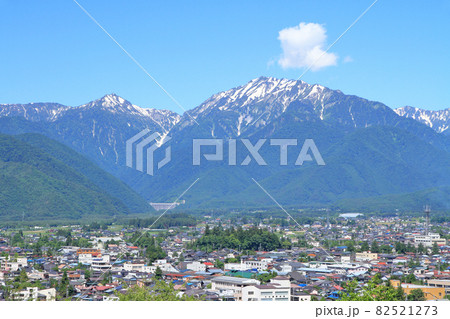 信濃大町 初夏の北アルプス 信濃大町 初夏の北アルプス 82521273
