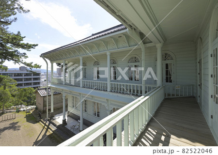 興雲閣　2階のテラス（島根県松江市殿町） 82522046