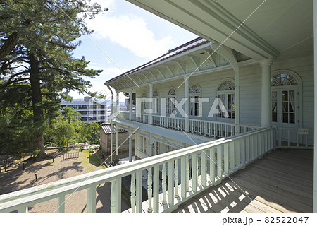 興雲閣　2階のテラス（島根県松江市殿町） 82522047