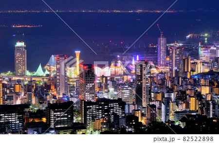 煌めく神戸の夜景 煌めく神戸の夜景 82522898