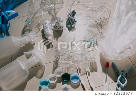 プラスチックゴミ・SDGs・イメージ プラスチックゴミ・SDGs・イメージ 82523977