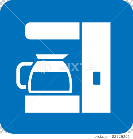 Coffee maker pictogram Coffee maker pictogram 82526205