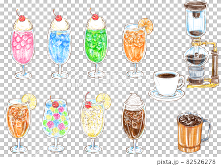 復古咖啡店飲品菜單 82526278