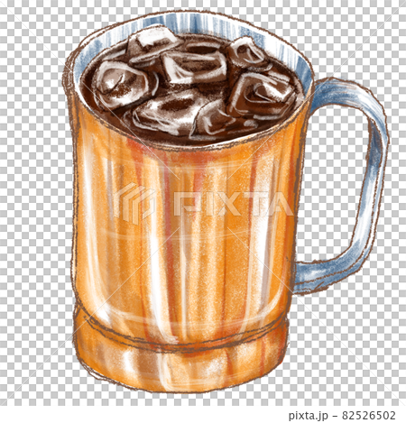 アイスコーヒーのイラスト素材