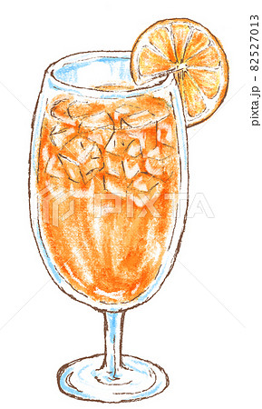 オレンジジュースのイラスト素材 [82527013] - PIXTA