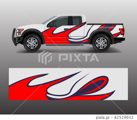 modern design for truck graphics vinyl wrap vector modern design for truck graphics vinyl wrap vector 82529032
