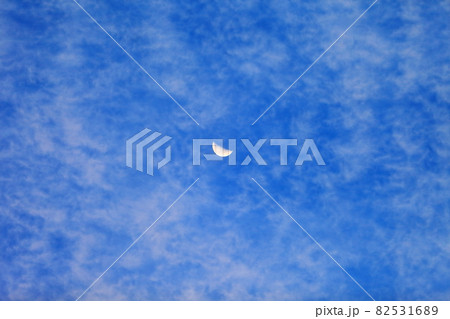 明け方の月　イメージ 82531689