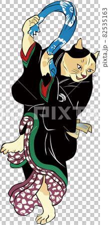 浮世絵 猫 その4 浮世絵 猫 その4 82535163