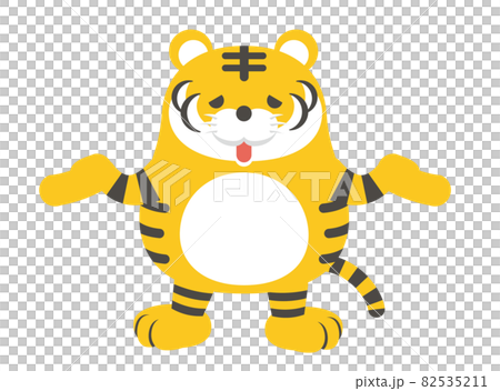 Vector illustration of tiger character (sorry) Vector illustration of tiger character (sorry) 82535211