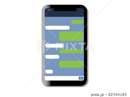 スマートフォン(アプリ画面) 82544185