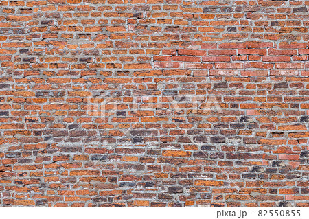 red brick wall background old and broken, city defensive fort red brick wall background old and broken, city defensive fort 82550855