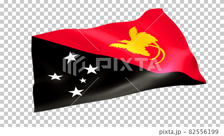 巴布亞新幾內亞國旗 巴布亞新幾內亞國旗 82556199